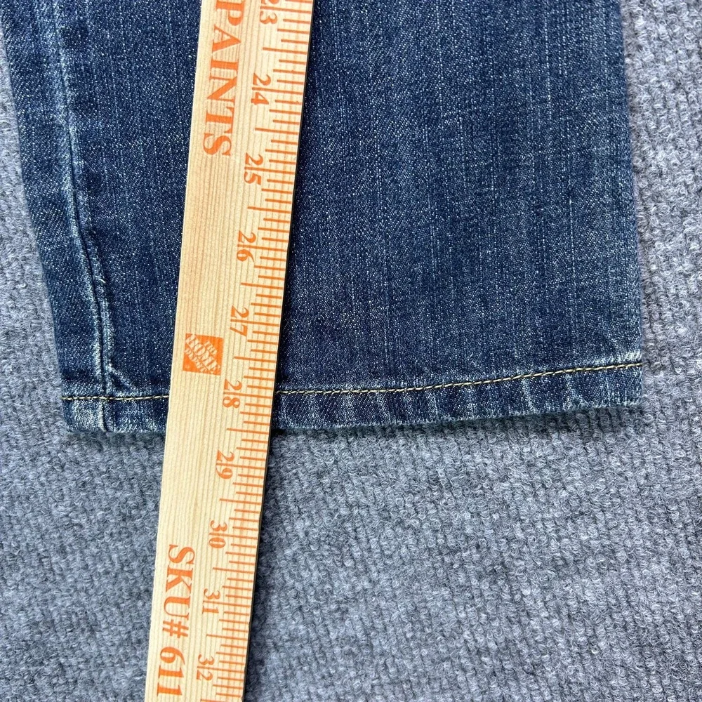 Levi's 514 Slim Straight Jeans Women's 14 Blue Denim Pockets‎ Classic - 29X28